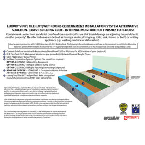 Luxury Vinyl Tile E3 AS1 LVT Containment 12112021